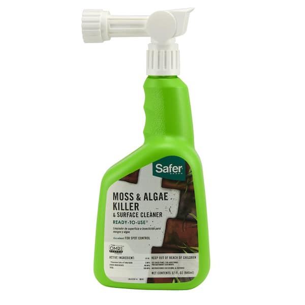 Safer Brand 32 oz. Ready-to-Spray Moss and Algae Killer and Surface Cleaner