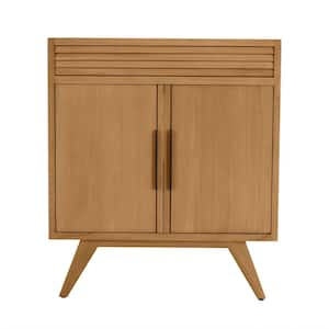 Taylor 30 in. Bath Vanity Cabinet without Top in Natural Teak (Assembled)