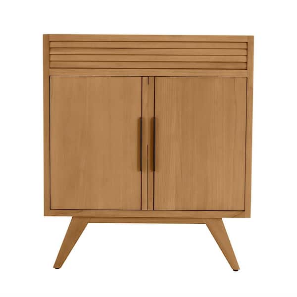 Avanity Taylor 30 in. Bath Vanity Cabinet without Top in Natural Teak (Assembled)