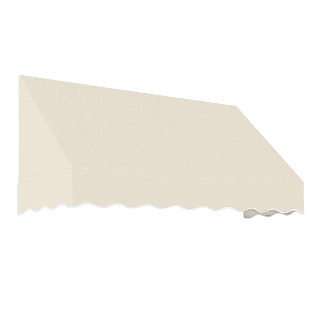 8.38 ft. San Francisco Acrylic Fabric Fixed Awning (100.5 in. W x 31 in. H x 24 in. D) in Linen price history on PriceWatchPro