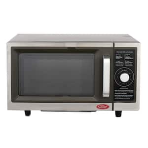 20 in. W 1.0 cu. ft. Space Stainless steel with Dial Control, 1000-Watt Commercial Microwave