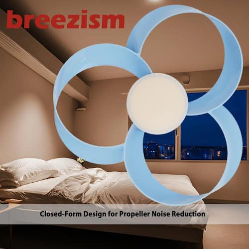 Windora 22 in. Indoor White Ceiling Fan with Blue Blade Dimmable Integrated LED Light and Remote Control Ceiling Fans