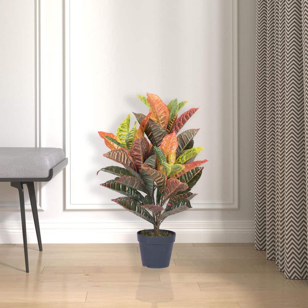 Elegant 30" Silk Mixed Greenery Floor Plant for Any Occasion