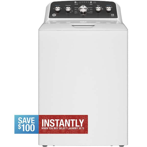 4.5 cu. ft. Top Load Washer in White with Cold Plus and Wash Boost