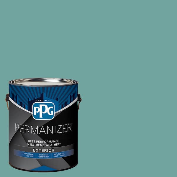 PERMANIZER 1 gal. PPG1142-5 Catalina Satin Exterior Paint