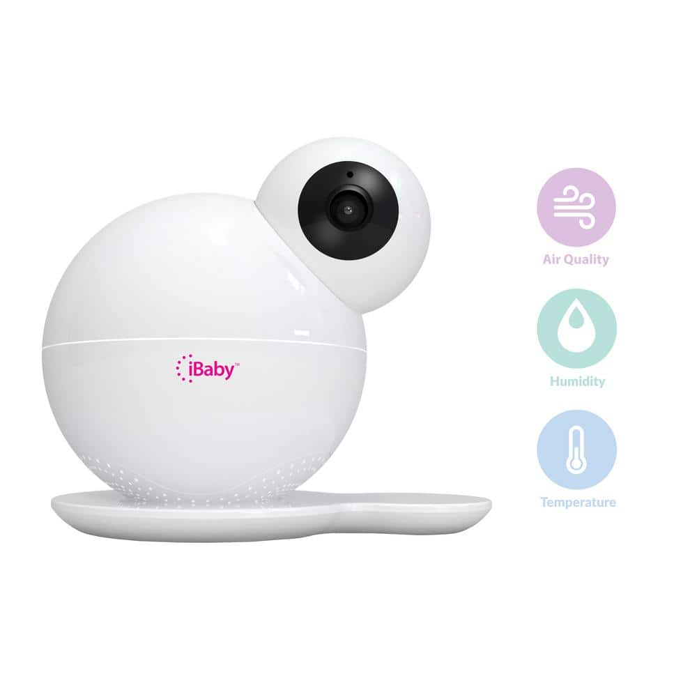 iBaby Monitor M6S 1080p Full HD Wi-Fi Smart Digital Baby Monitor for iOS and Android Air Quality Night Vision -  860321000154