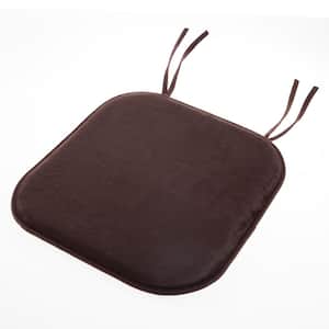 Brown Memory Foam Chair Pad