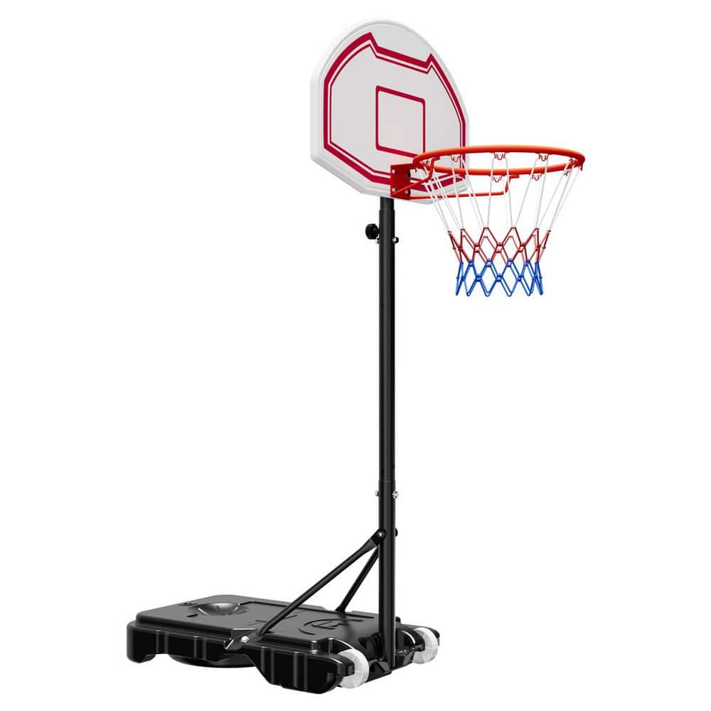 Portable Basketball Stand, 5.2 to 6.9 ft. Height Adjustment Basketball Hoop & Goal, Kids Adjustable Basketballs Hoop price history on PriceWatchPro