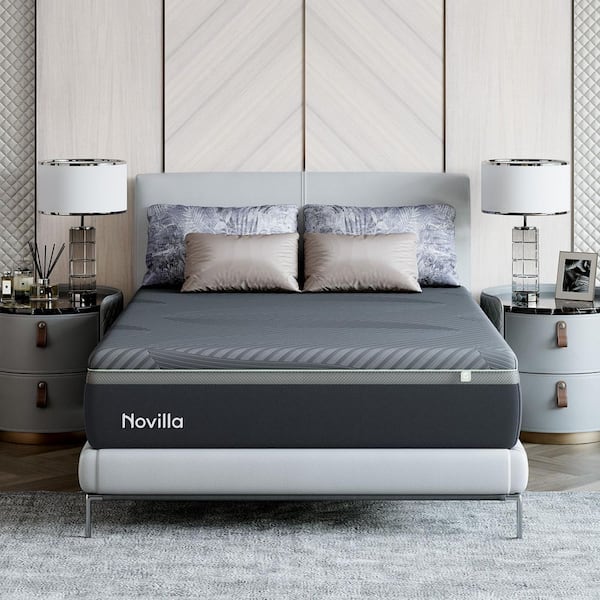 AiryFlow Twin Medium Gel Memory Foam 12 In. Bed-in-a-Box Mattress, Cooling Comfort & Pressure Relief for Cooler Sleep
