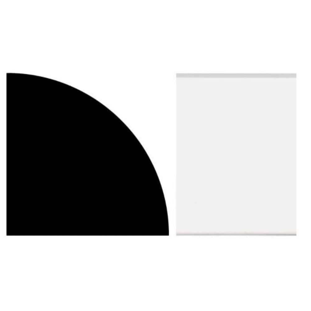 ECHON 2689 3/4 in. x 3/4 in. x 96 in. PVC Composite Quarter Round
