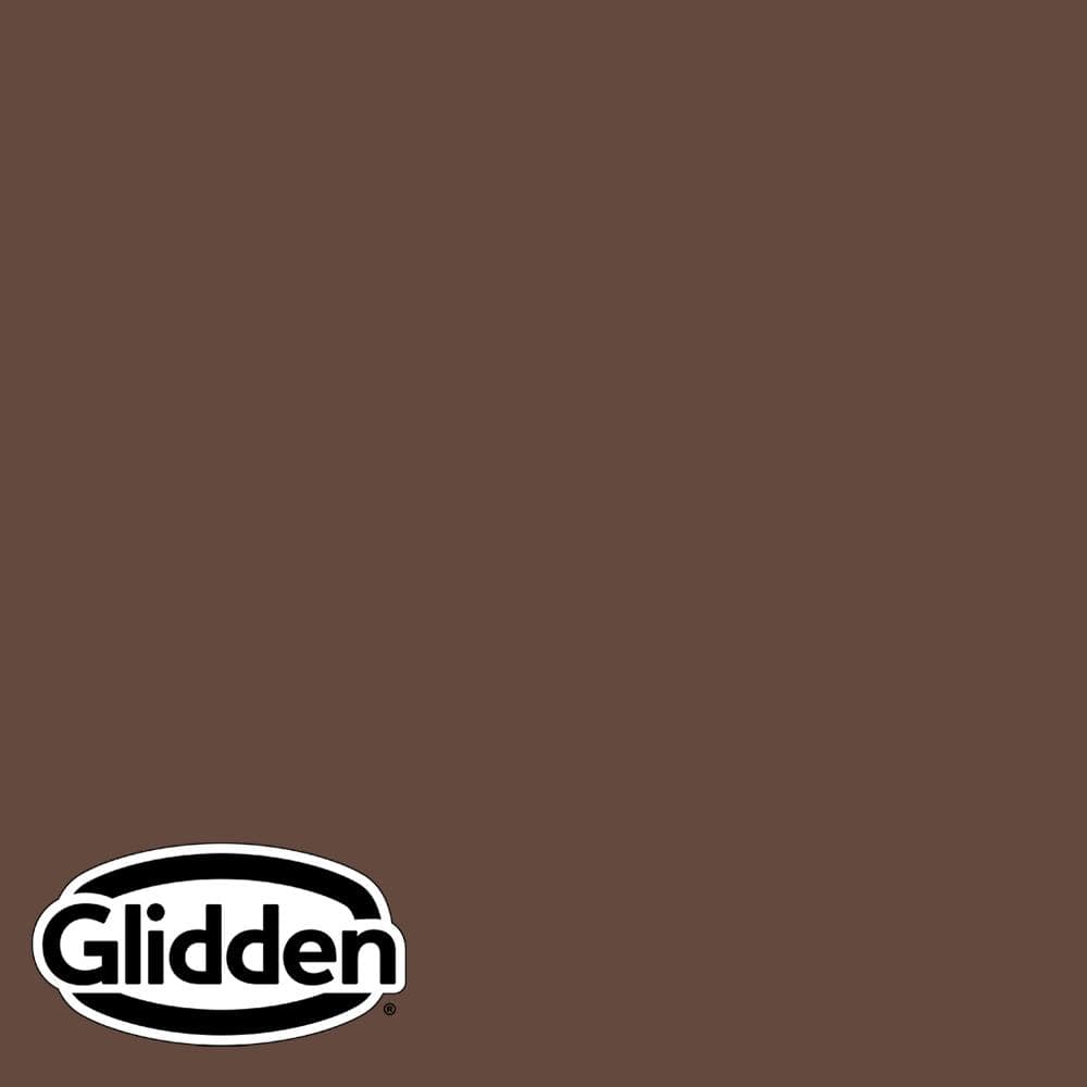 Glidden Premium 1 Depot Home Latex The PPG1073-7 PPG1073-7P-04SA Satin - Paint qt. Interior Fudge