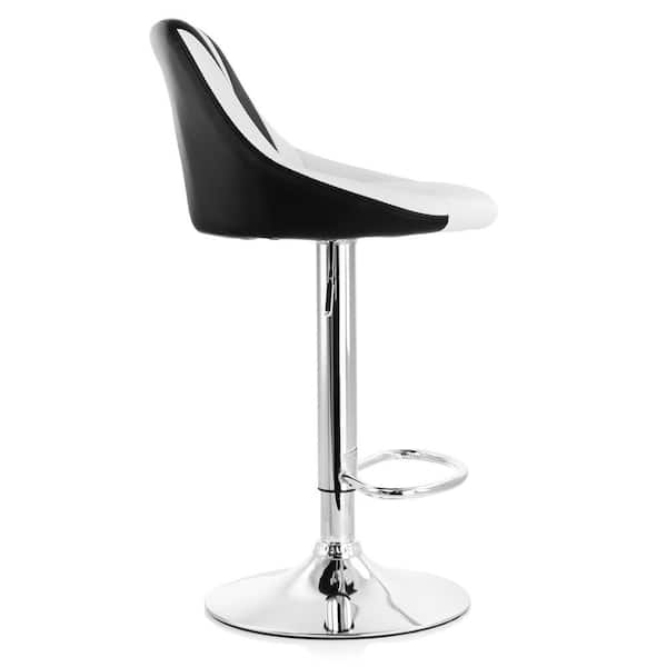 Black and white striped bar 2024 stools