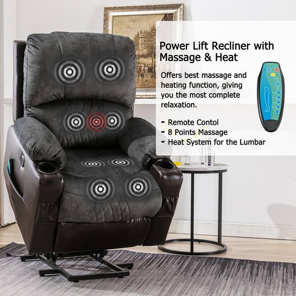 recliner chair extended footrest