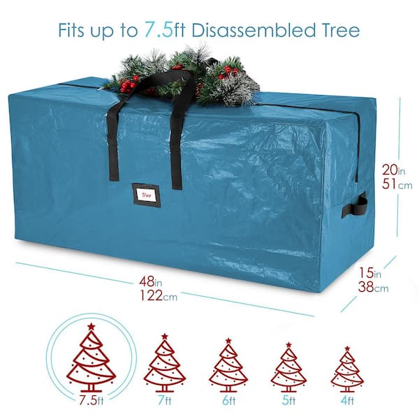 Elf Stor Christmas Tree Storage Bags for Trees Up to 9 ft. Tall (2-Pack)  HWD630123 - The Home Depot