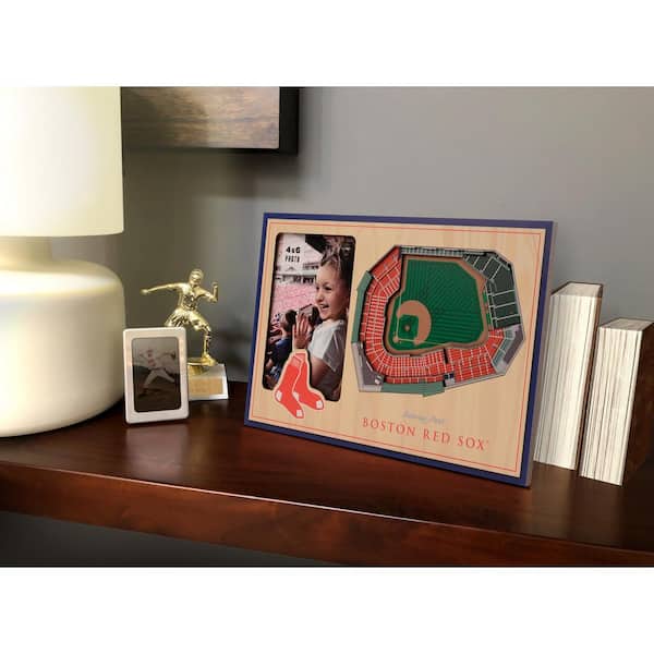 MLB Boston Red Sox Team Colored 3D StadiumView with 4 in. x 6 in. Picture Frame