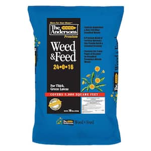 18 lbs. 5,000 sq ft Weed and Feed (24-0-16)