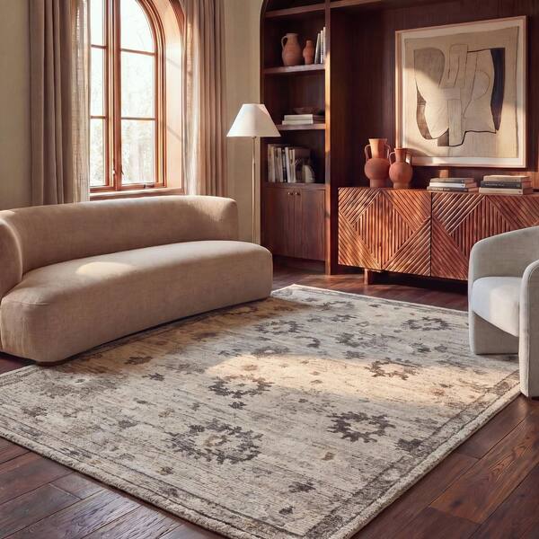 Kenya 8 ft. x 10 ft. Natural/Ivory Persian Area Rug