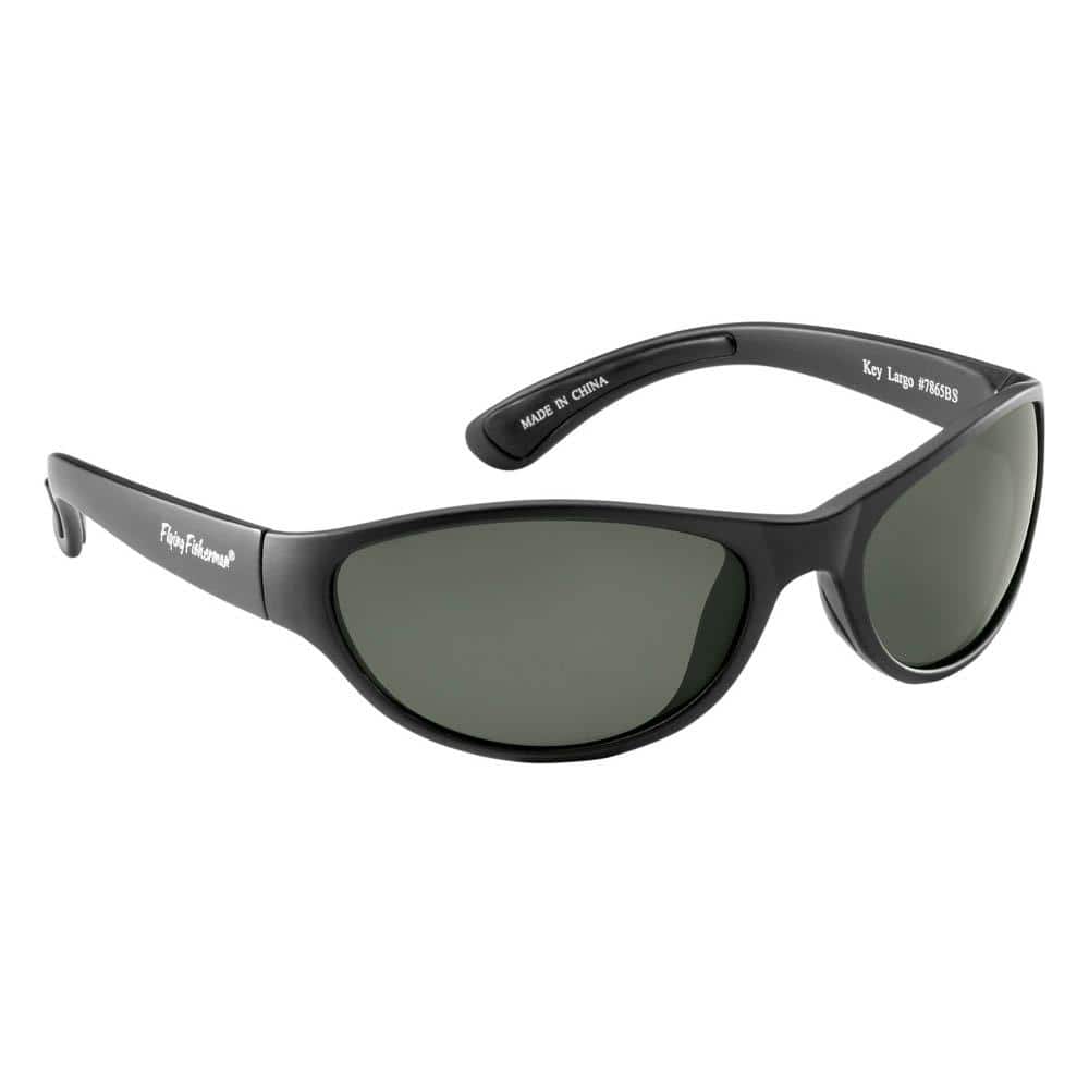 Flying Fisherman Key Largo Polarized Sunglasses Black Frame with Smoke ...