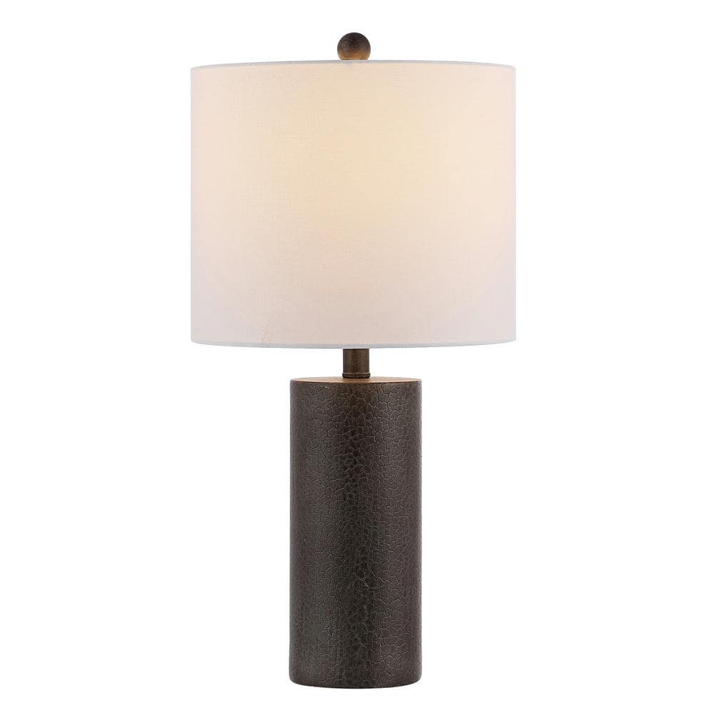 Nori Subtle Intrigue 15" Dark Grey Polyresin Table Lamp