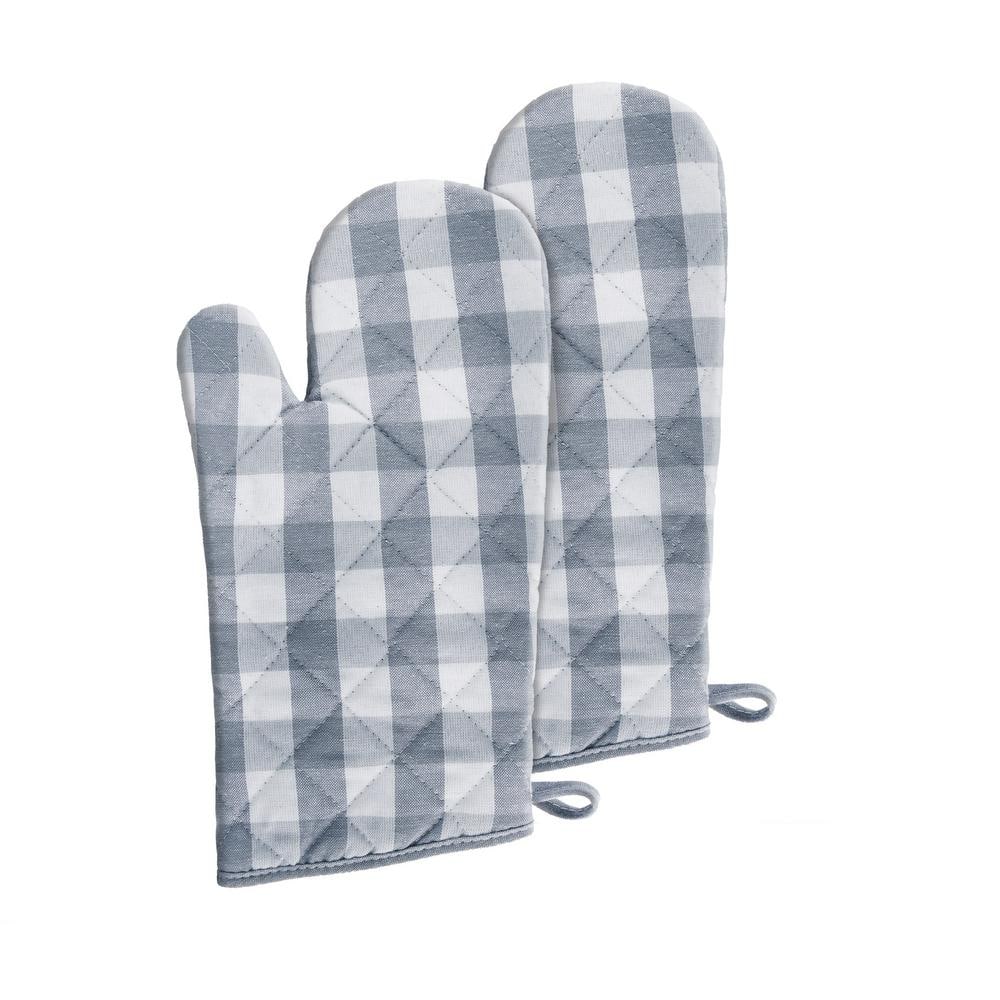 ACHIM Buffalo Check Polyester/Cotton Grey Pot Holders (2-Pack) BCPOTHGY36 -  The Home Depot