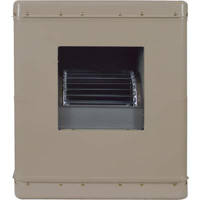 3000 CFM Side-Draft Wall/Roof Evaporative Cooler for 1000 sq. ft. (Motor Not Included)