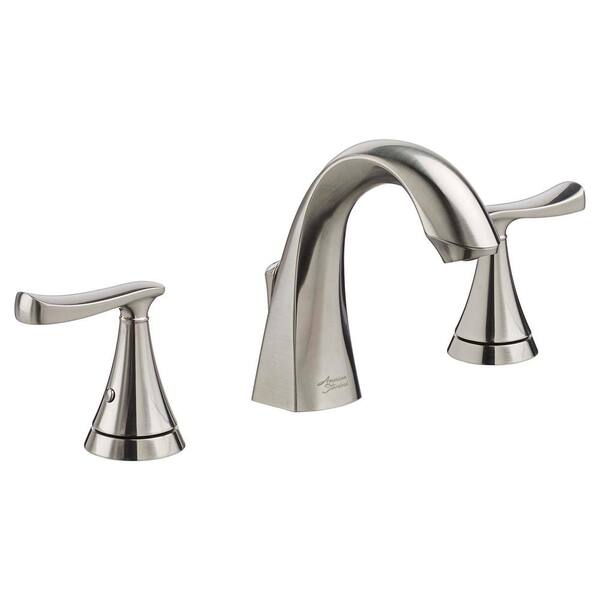 Chatfield Single-Handle 3-Spray Tub and Shower Faucet and Two 8 in. Widespread Bathroom Faucet Set in Brushed Nickel