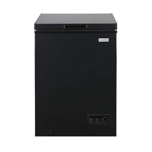 21 in. 3.5 cu.ft. Manual Defrost Chest Freezer in Black
