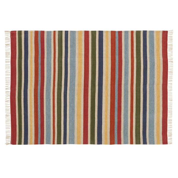 Chesapeake Merchandising Lori Wool Bright Multi 5 ft. x 7 ft. Area Rug