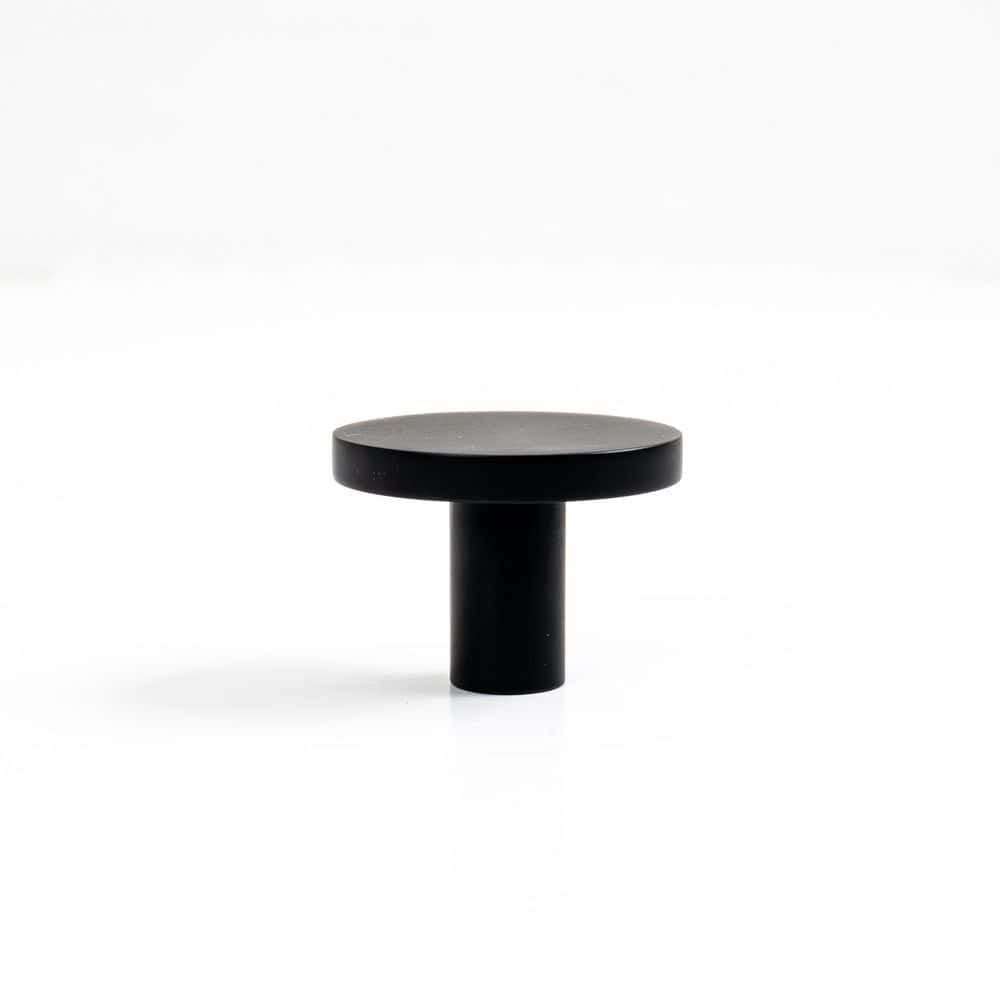 Hollis Cabinet Knob 0.87 in. Round Matte Black 1-Pack price history on PriceWatchPro