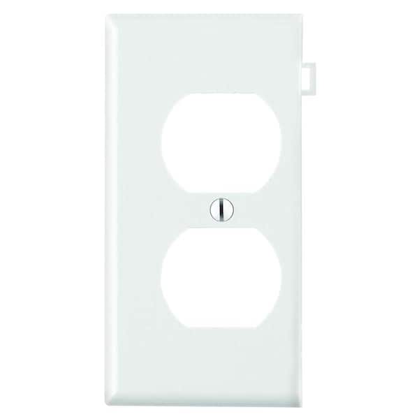 Leviton Solid PINE Wood 1Gang Receptacle Wallplate Duplex Outlet Cover 89203-CVP
