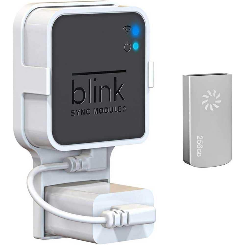 256 GB USB Flash Drive for Local Video Storage with Sync Module Mount