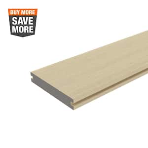 1 in. x 6 in. x 8 ft. Japanese Cedar Solid with Groove Composite Decking Board, UltraShield Natural Magellan