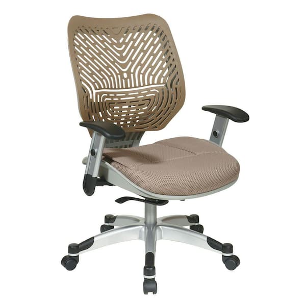 Office Star Products Revv Tan SpaceFlex Self Adjusting Manager Office Chair