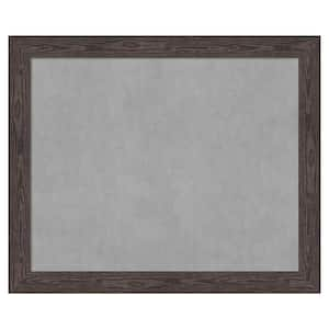 Bridge Black 46 in. x 38 in. Framed Magnetic Board