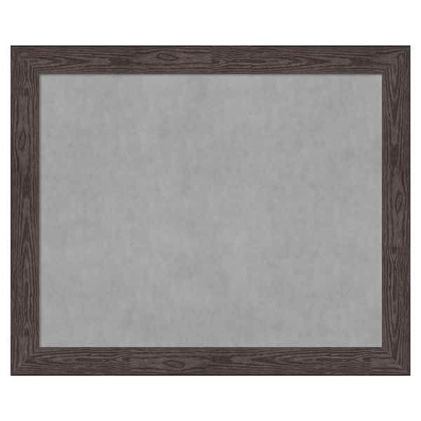Bridge Black 46 in. x 38 in. Framed Magnetic Board