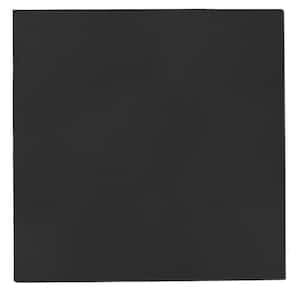 Black Fabric Square 24 in. x 24 in. Sound Absorbing Acoustic Panels (2-Pack)