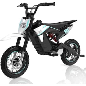 EV65M Electric Dirt Bike,800W Electric Motorcycle,19MPH & 12.4 Miles Long-Range,3-Speed Modes Motorcycle for Teenagers