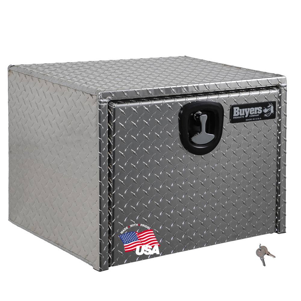 24 in. x 24 in. x 24 in. Diamond Plate Tread Aluminum Underbody Truck Tool Box price history on PriceWatchPro