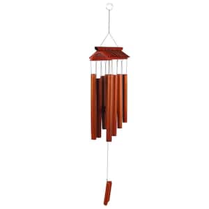 26 in. Pavilion Bamboo Wind Chime