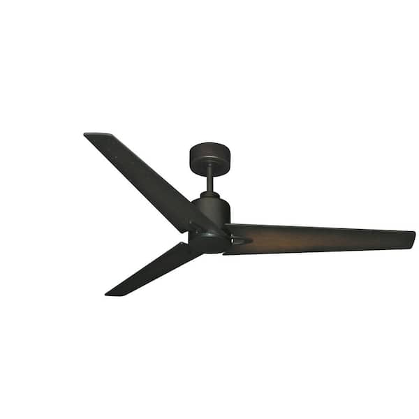 TroposAir Reveal Wi-Fi 52 in. Indoor/Outdoor Oil Rubbed Bronze Ceiling Fan with Remote Control