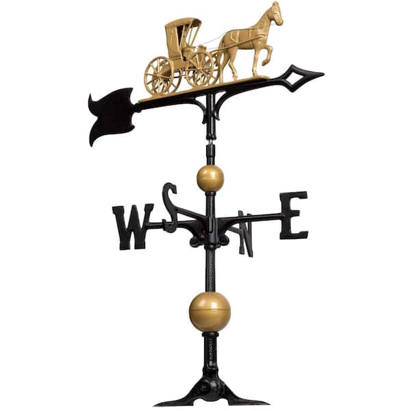 Whitehall Products 30 in. Country Doctor Weathervane with Globes