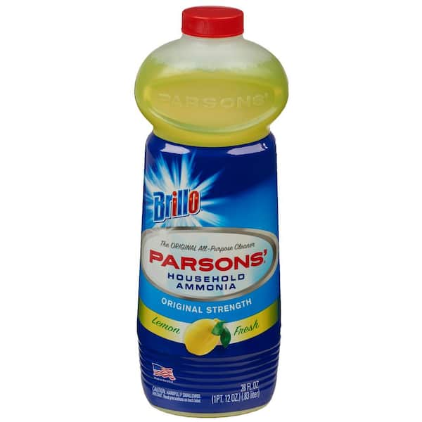 Brillo Parsons 28 oz. Lemon Ammonia All-Purpose Cleaner (Case of 12)