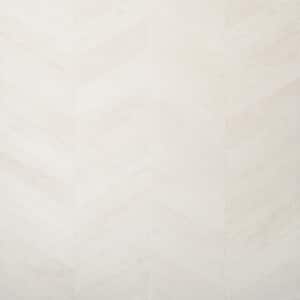 Montgomery Chevron White 24 in. x 48 in. Matte Porcelain Floor and Wall Tile (15.49 sq. ft./Case)