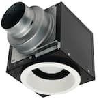 Exhaust/Supply Recessed Inlet-Use W/Remote Mount In-Line Fans/H/ERV's or As Light Only-Matches WhisperRecessed FV-08VRE2