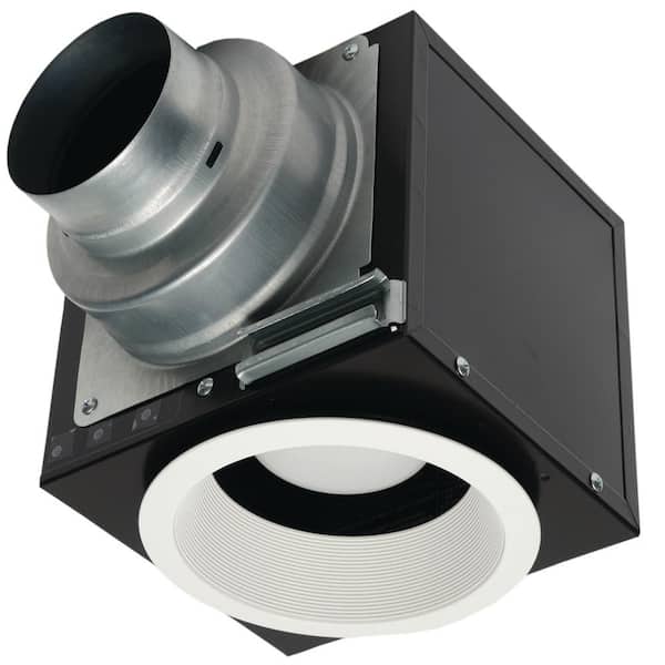 Panasonic Exhaust/Supply Recessed Inlet-Use W/Remote Mount In-Line Fans/H/ERV's or As Light Only-Matches WhisperRecessed FV-08VRE2