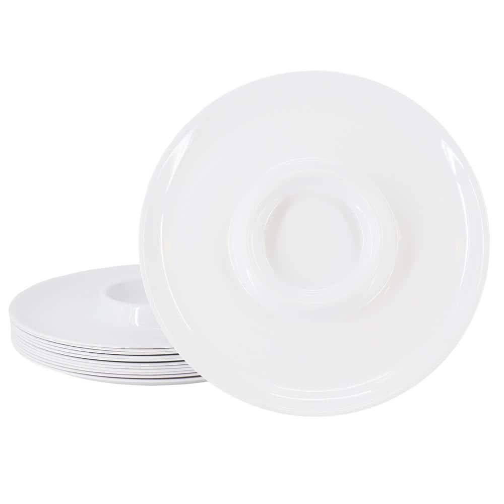 Sea Life Melamine 3-Piece Hostess Serving Set – Coastal Ocean-Themed Chip & Dip Bowl, 3-Section Relish Tray, And Rectangular Platter