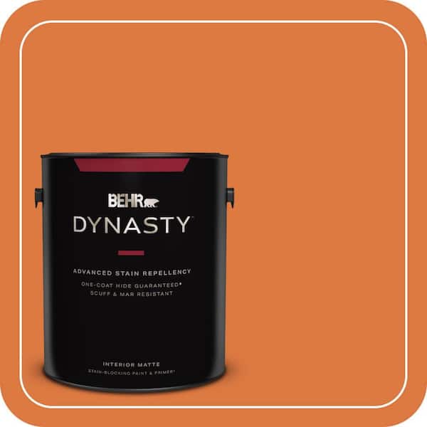 BEHR DYNASTY 1 gal. #P210-7 Japanese Koi Matte Interior Stain-Blocking Paint & Primer