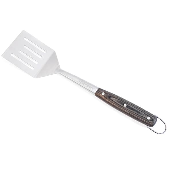 3 Embers Stainless Steel Spatula with Pakkawood Handle