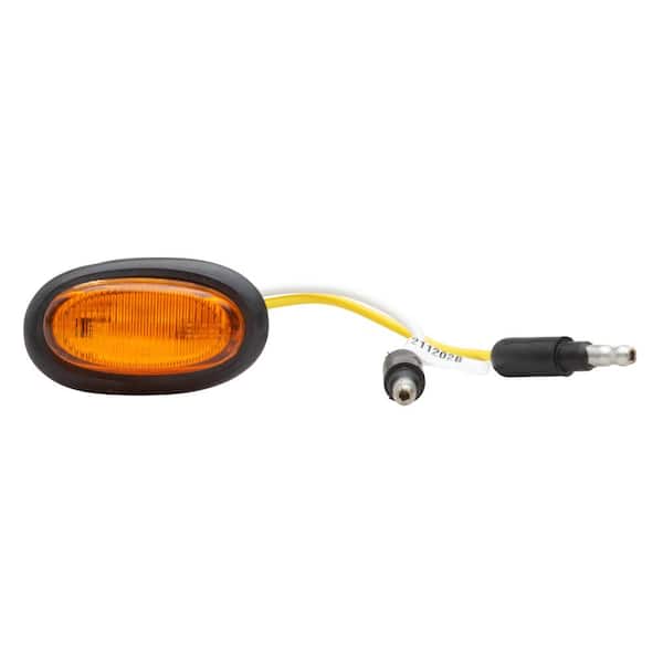 Grote MicroNova LED Clearance Marker Light with Grommet-Amber (Bulk Packaging)