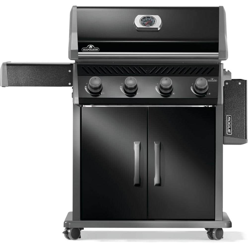 Napoleon Rogue 525 Black Propane Gas Grill with 4 Burners
